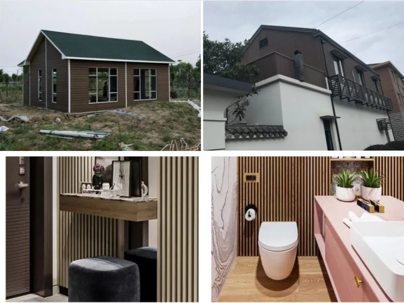 High quality factory price fireproof WPC wall panel cladding for exterior decoration